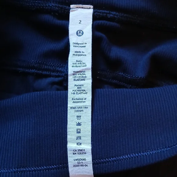 Lululemon Dance Studio Dark Blue Joggers - Picture 2 of 7